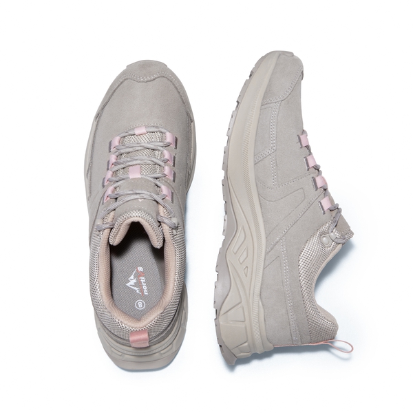 Women's Water-Resistant Lightweight Hiking Shoes - KHAKI - 4